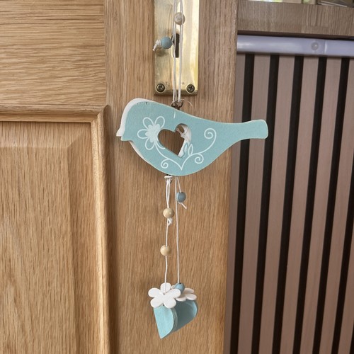 Love bird heart wooden - love,