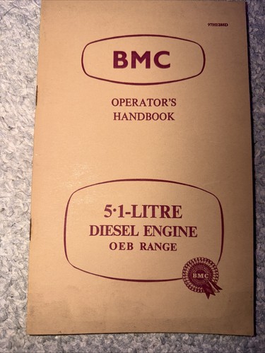 Bmc litre diesel engine - 5.1,