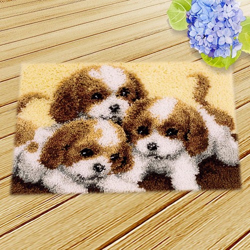 Latch hook rug - latch,
