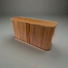 Vintage Kalmar Teak Tambour