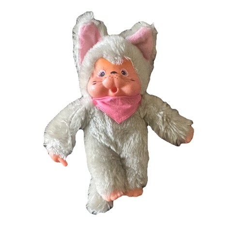 Vintage monchichi plush - plush, doll