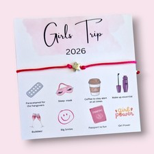 Girls weekend wish bracelets