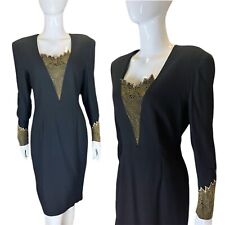 Vintage 80's Black Bodycon