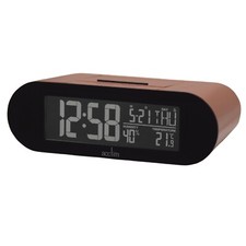 Acctim Kian Digital Alarm Clock Crescendo Alarm Temperature Humidity Popup Alarm