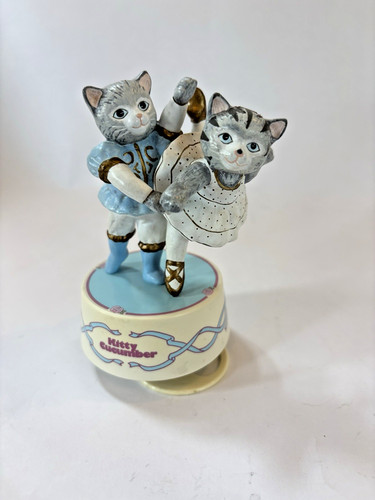 Kitty cucumber cat music box - cat,