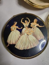 Vintage Ballet Dancers Gold
