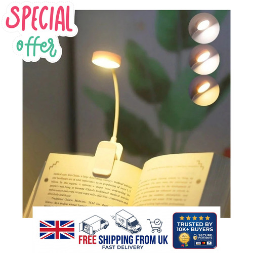 Rechargeable book light - rechargeable,