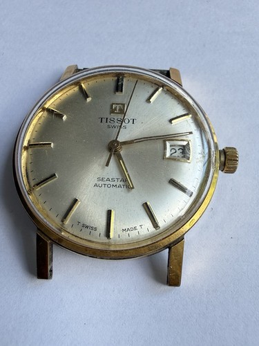 Vintage gold plated tissot - plated,