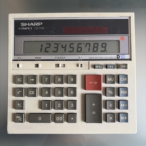 Sharp compet 1130 - sharp, cs-1130