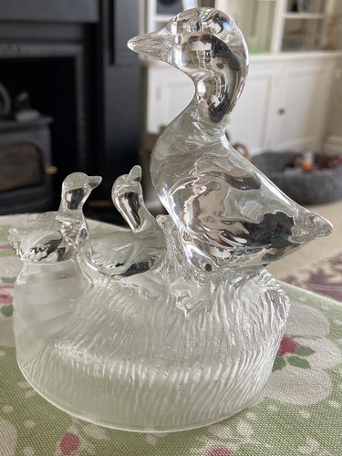 Rare vintage crystal rcr glass - rare,
