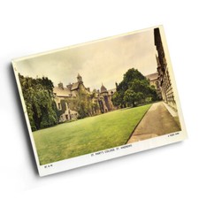 A6 PRINT - Vintage Scotland - St. Mary's College, St. Andrews (b)