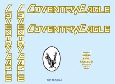 Coventry Eagle Bicycle Decals, Stickers n.1