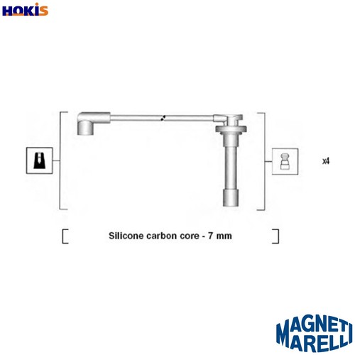 Ignition cable kit - cable,