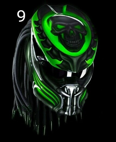 Chopper style predator helmet - chopper,