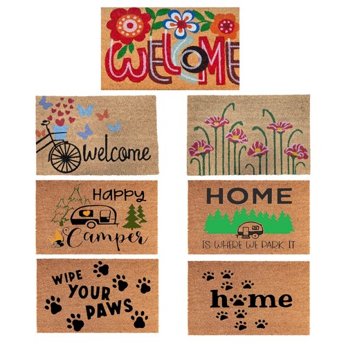 Door mat welcome rug indoor - door,