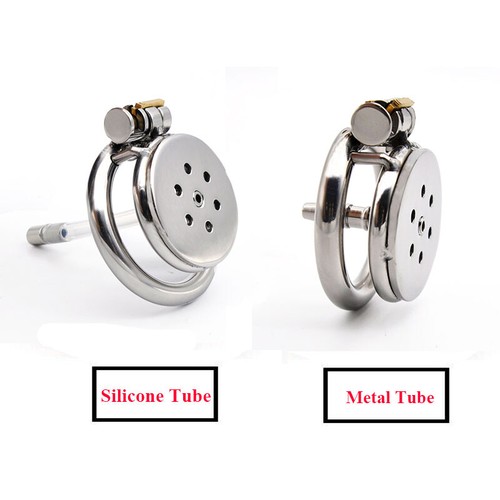 Small flat lock chastity - flat,