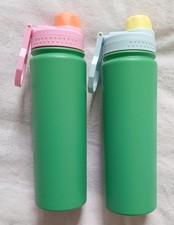 2 x Water Bottle 650ml Dual
