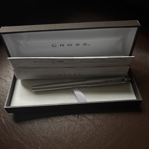Cross chrome fountain - cross,