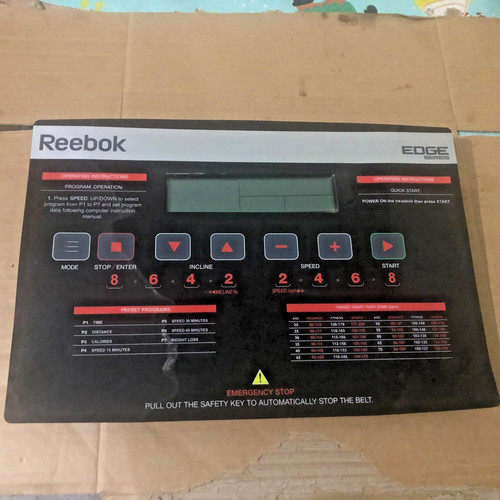 Reebok edge series treadmill - reebok,