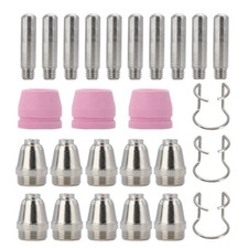 26pcs Plasma Cutter Torch Kits Tip Electrode Nozzle Consumables Kit AG-60 SG-55