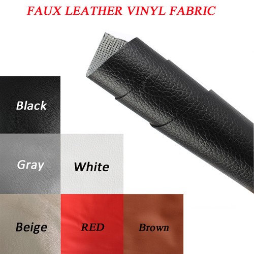 Upholstery vinyl faux leather - faux,