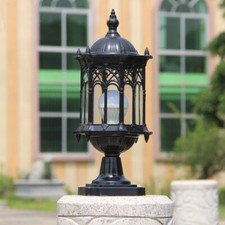 Outdoor Pillar Lights Lantern