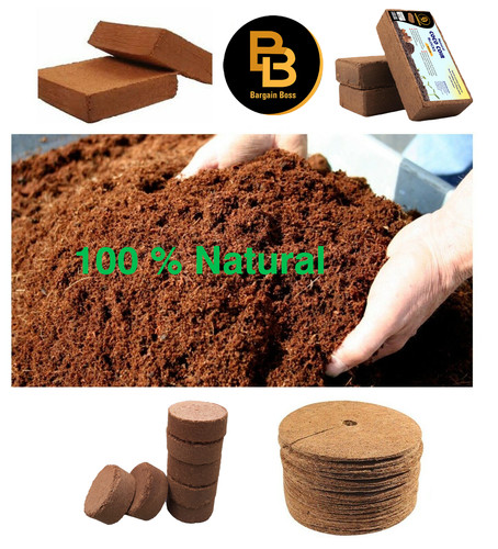 Coco coir bricks fibre - bricks,