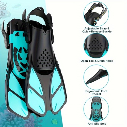 Tej swimming fins snorkel - tej,