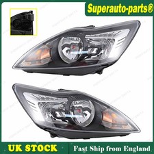 2X Headlights Fit Ford Focus