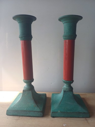 Vintage pair heavy brass - vintage,
