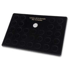 SCHULZ Black COIN TRAY 50p
