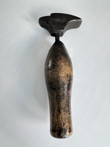 Antique cobblers heel edge - heel,