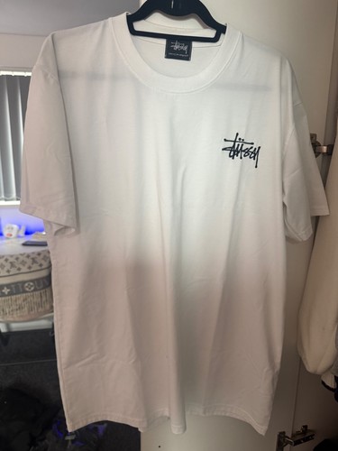 Stussy plain white - plain, top