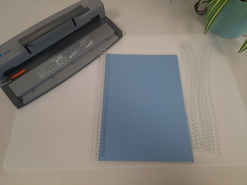Spiral coil binder book - coil,