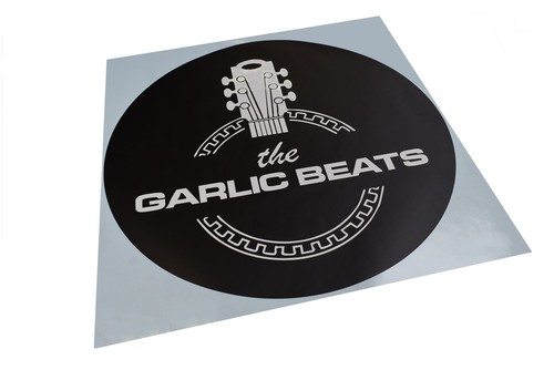 Custom bass drum head decal - custom,