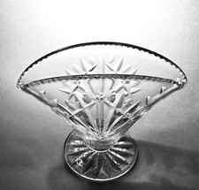 Webb Corbett Fan Shaped Vase