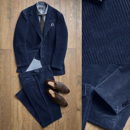 Spring men corduroy - men's, suit