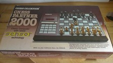 Scisys Chess Partner 2000 Electronic Chess Computer Vintage 1980 Working Boxed