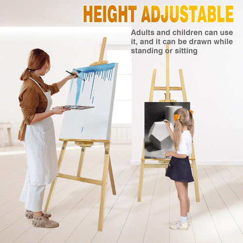 Artist easel large tripod - artist,