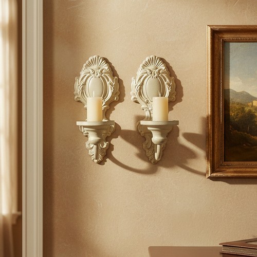 Set wall sconces candle - 2,
