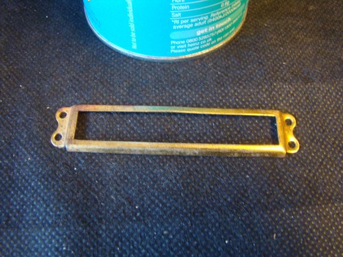 Salvage vintage brass - brass, long