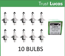 10 LUCAS H4 LLB472 Halogen