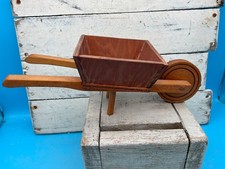 Vintage Wooded Wheelbarrow