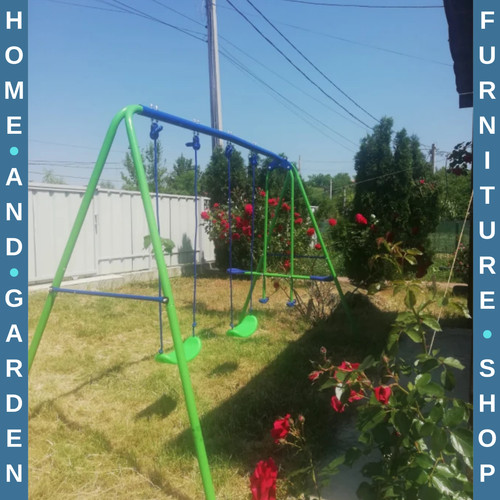 Kids swing set shaped legs - swing,