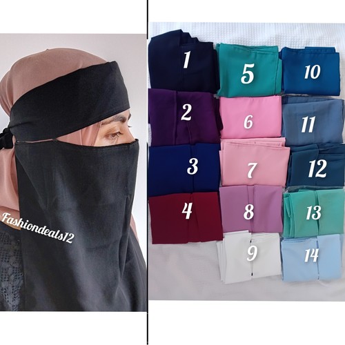 New soft modest niqaab - modest,