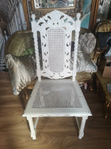 Shabby chic chairs - 4x,