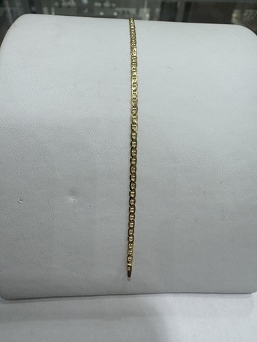 585 gold bracelet curb