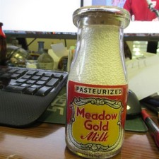 3-Color Meadow Gold Milk RPHP Milk Bottle - Red, Yellow & Black 