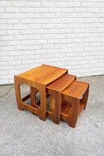 Mid Century Teak Nest of
