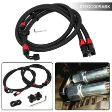 Oil cooler Adapter Hose Line Kit For BMW E36 Euro,E82,E9X 135/335,E46 M3 Black